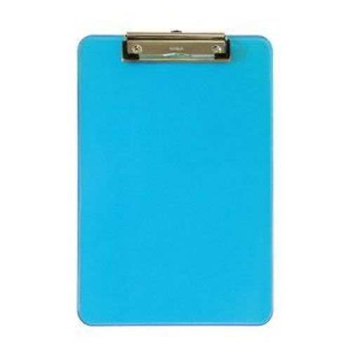 Porte Bloc Bleu Transparent A4