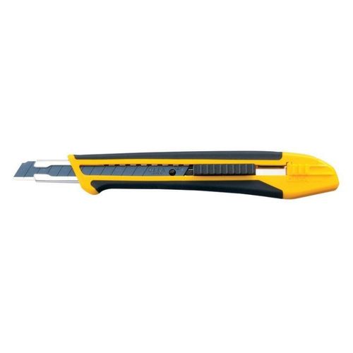 Cutter ``Xa-1`` Lame Noire Sécable 9mm Olfa Corps Anti-Glisse