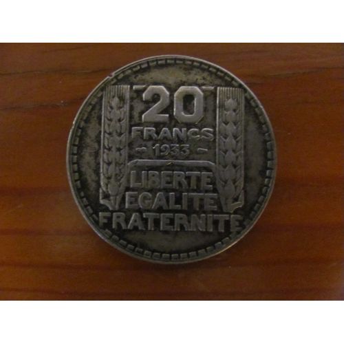 Grosse Pièce De 20 Francs