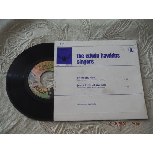 The Edwin Hawkins Singers - Oh Happy Day (Version Originale) - Vinyle 45 Tours