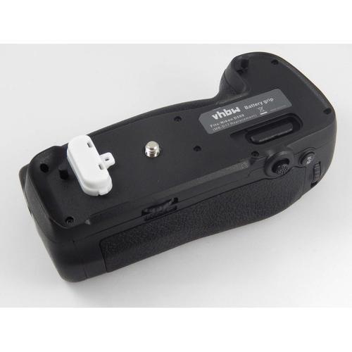 vhbw poignée batterie, poignée multifonctions inclu adaptateur batterie EN-EL15 pour appareil photo, caméscope Nikon D500 comme MB-D17.