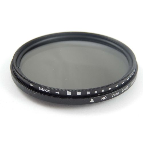 vhbw Filtre gris ND à densité neutre variable Fader ND2-400 49mm pour appareil photo analogue ou numérique
