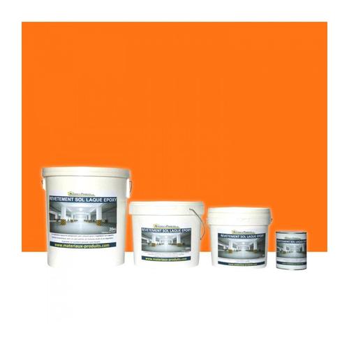 Peinture de Sol Laque Epoxy Orange - Couleur: Orange - Conditionnement: 1 Kg