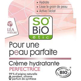 So'bio Étic Crème Hydratante Perfectrice Pour Une Peau Parfaite 50 Ml 