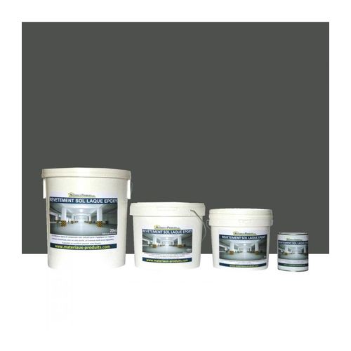 Peinture EPOXY sol et mur MAT Gris Basalte - Conditionnement: 10 Kg - Couleur: Gris basalte