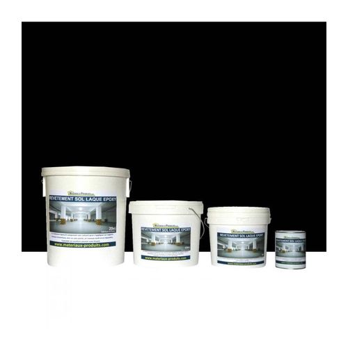 Peinture EPOXY sol et mur MAT Noir - Couleur: Noir - Conditionnement: 10 Kg