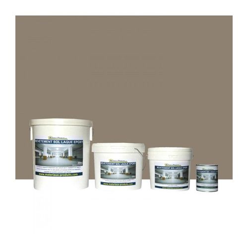 Peinture EPOXY sol et mur MAT Taupe - Conditionnement: 1 Kg - Couleur: Taupe