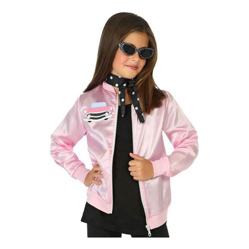 Veste Rose Années 80 Pour Fille (Taille 3-4a)