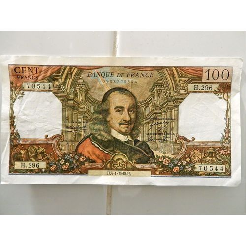 Billet 100 F Corneille Comme Neuf