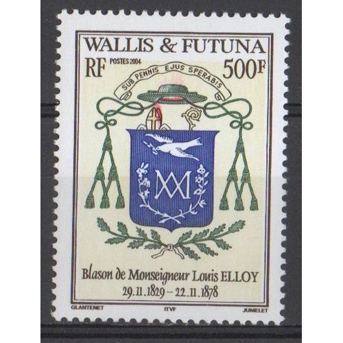 Timbre Wallis Et Futuna 2004 Yvert Et Tellier N°626 Blason De Monseigneur Louis Elloy Neuf**