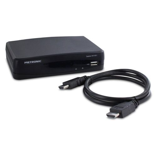 Décodeur TNT HD Zapbox HD-SO.1.1 avec cordon HDMI