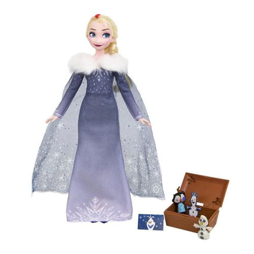 Poupée La Reine Des Neiges (Frozen) : Trésor De Traditions D'elsa