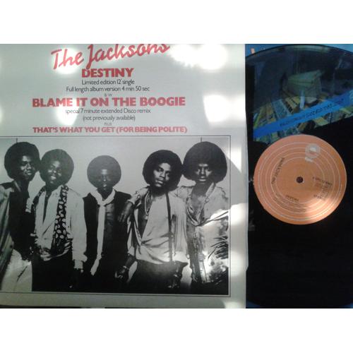 Destiny / Blame It On The Boogie (Disco Mix)