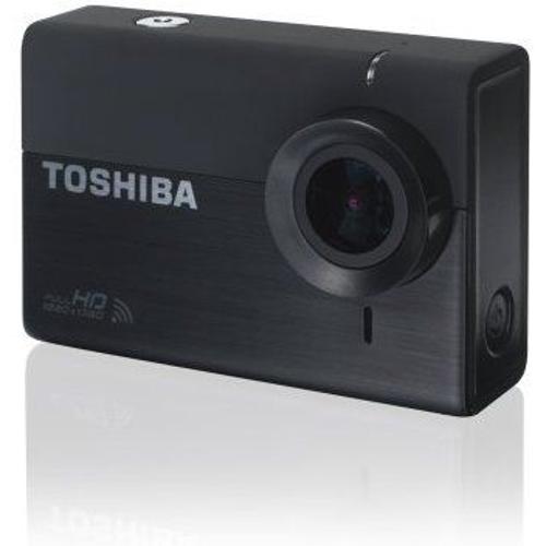 Toshiba CAMILEO X-SPORTS - Caméra de poche - 1080p - 12.0 MP - Wireless LAN - noir