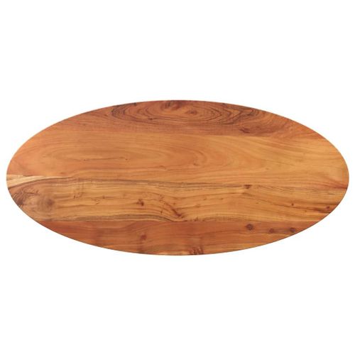 Vidaxl Dessus De Table 90x40x3,8 Cm Ovale Bois Massif D'acacia