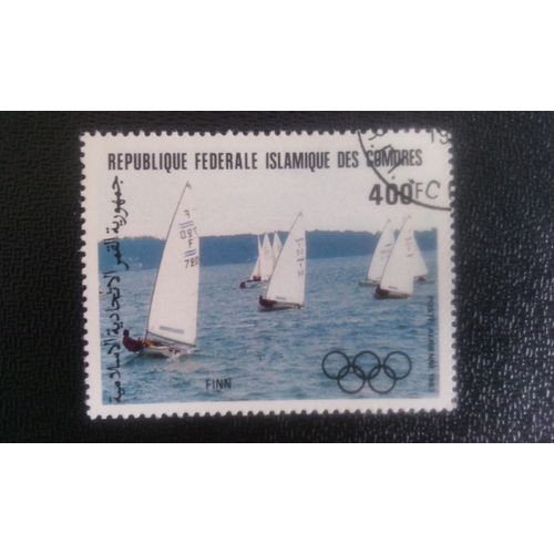 Timbre Comores Yt Pa 200 Finn 1983