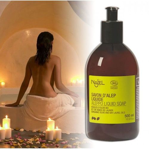 Savon D'alep Liquide Bio 500 Ml 