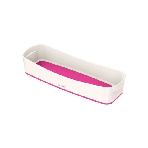 Leitz Mybox - Bac De Rangement - Large - Blanc Et Rose
