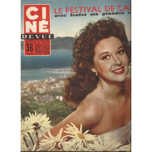 Cine Revue 1956 N° 16 : Susan Hayward.Michele Morgan Richard Todd.Le Festival De Cannes.