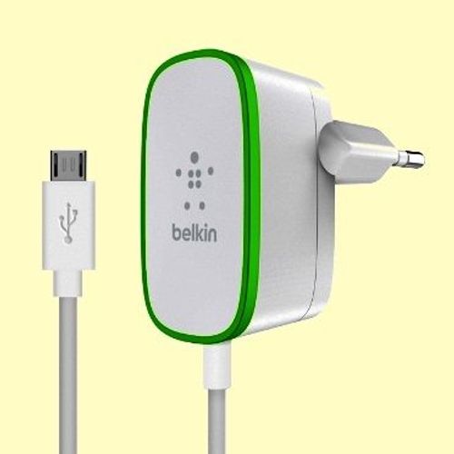 Chargeur Rapide Cable Integre Micro Usb Prise Mur Smartphones Tablettes A Micro-Usb Samsung Lg Sony Google Huawei Xiaomi Lenovo Motorola Microsoft Kindle De Secteur 12v 2.4 Amp 1.8m 6ft Blanc Home Cha