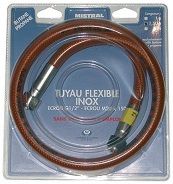 Tuyau gaz but.prop.inox 1m50 mistral