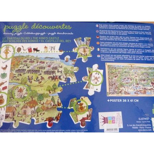 Puzzle Découpées - Le Château Du Roi