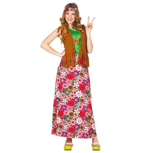 Déguisement Happy Hippie Pour Femme Plusieurs Tailles (Taille Xl)
