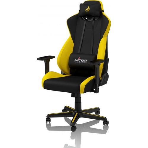 Fauteuil Nitro Concepts S300 Gaming Astral Yellow (Noir/Jaune)