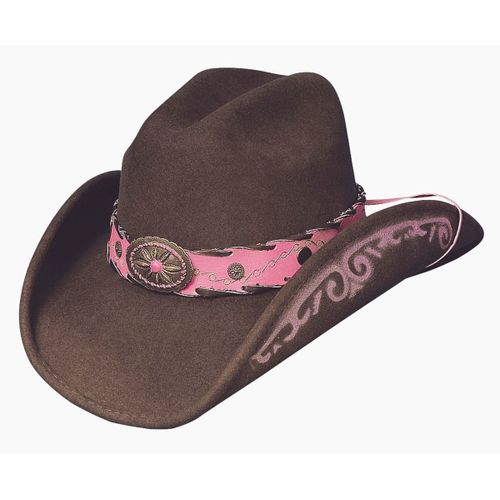 Chapeau Country Annie Oakley - 0441ch - Marron Chocolat