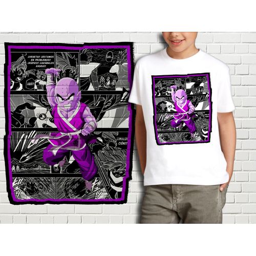 T-Shirt Blanc Enfant Collection Manga Dragon Ball Z 304