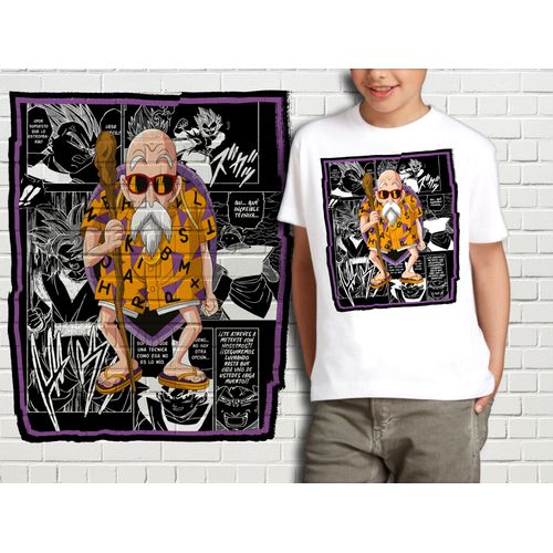 T-Shirt Blanc Enfant Collection Manga Dragon Ball Z 306