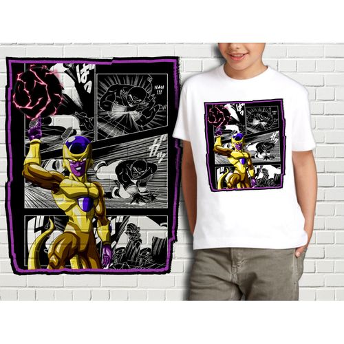 T-Shirt Blanc Enfant Collection Manga Dragon Ball Z 431