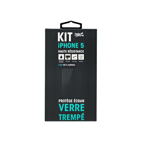 Kit Protège Écran Verre Trempé Iphone 5