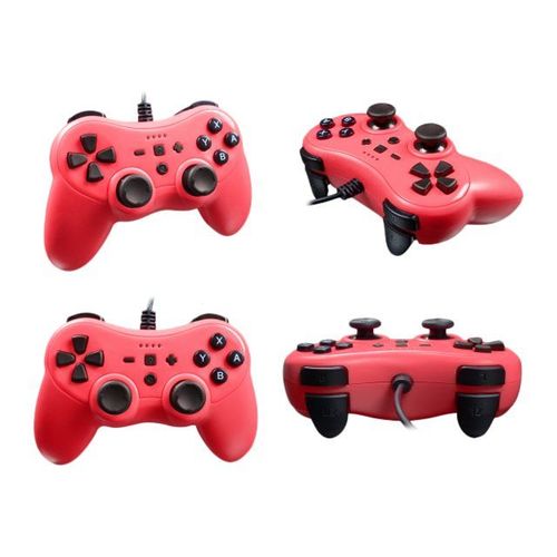 Manette Subsonic Colorz Filaire Rouge Subsonic Sas Pour Nintendo Switch