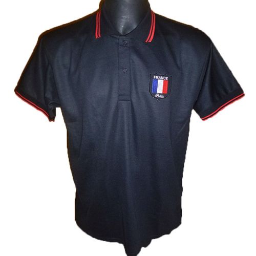 Polo Teeshirt Supporter Paris France 100% Coton 100% Neuf Jamais Porté