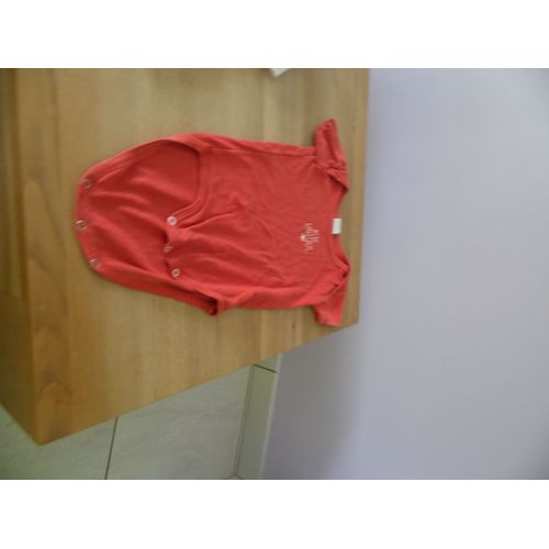 Body Leclerc 12 Mois Rouge