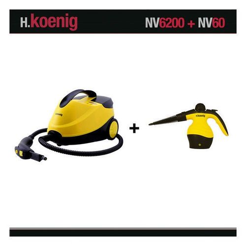 Nettoyeur Vapeur Nv6200 2000w 4 Bars + Nettoyeur Nv60