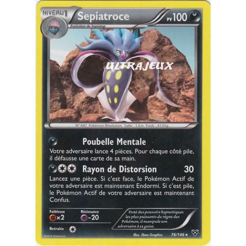 Pokémon - 76/146 - Sepiatroce - Xy - Rare