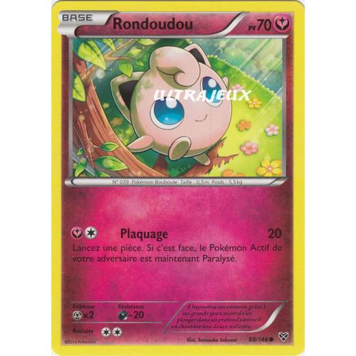Pokémon - 88/146 - Rondoudou - Xy - Commune
