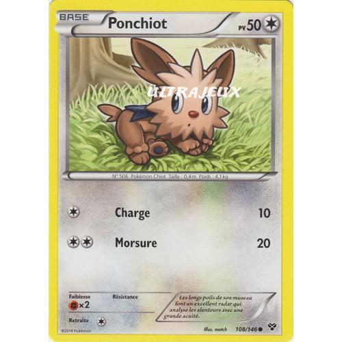 Pokémon - 108/146 - Ponchiot - Xy - Commune