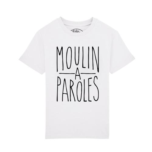 T-Shirt Moulin A Paroles Blanc