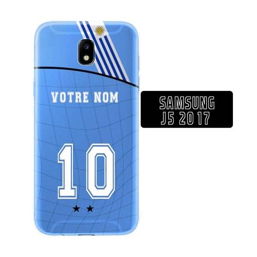 Coque Foot Uruguay Samsung J5 2017 Floquée