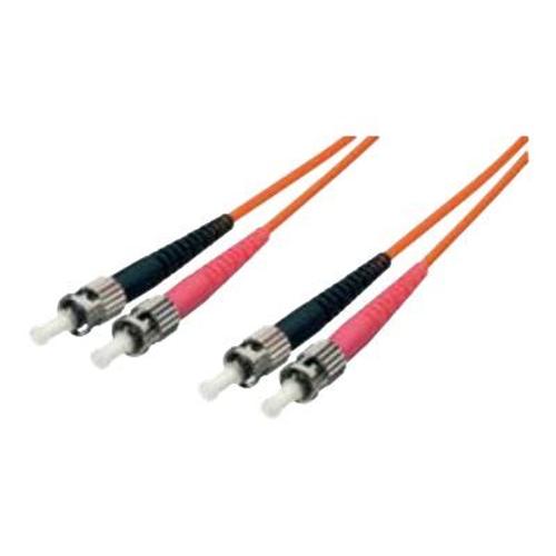 equip Pro - Cordon de raccordement - mode unique ST (M) pour mode unique ST (M) - 1 m - fibre optique - duplex - 9 / 125 micromètres - OS2 - sans halogène - jaune