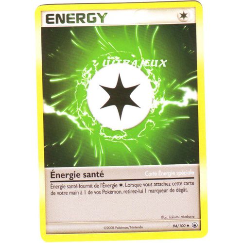 Pokémon - 94/100 - Diamant Et Perle : Aube Majestueuse - Énergie Santé - Peu Commune
