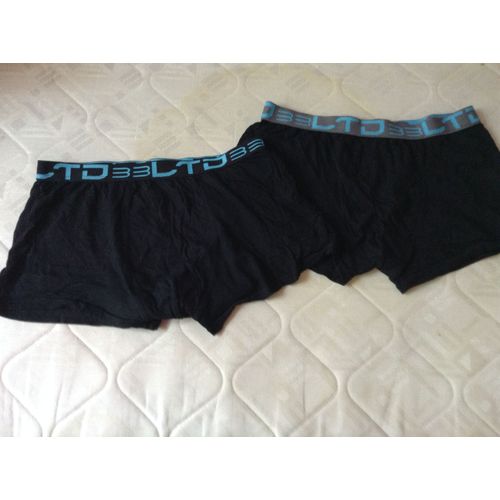 Lot De 2 Caleçons Noir - Taille L