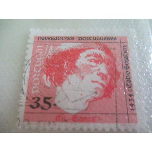 Timbre Portugais Navigateur Gil Eanes - 35.