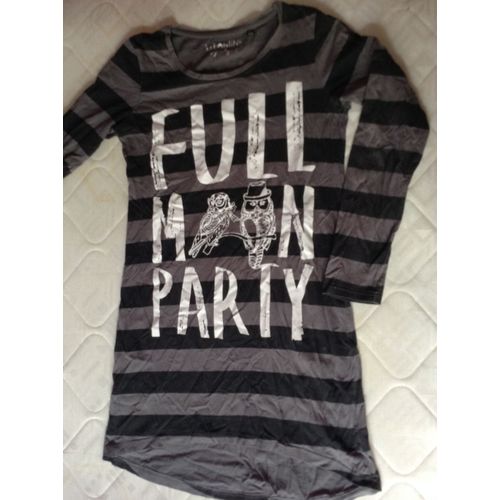 Chemise De Nuit " Full Moon Party " - 12 Ans