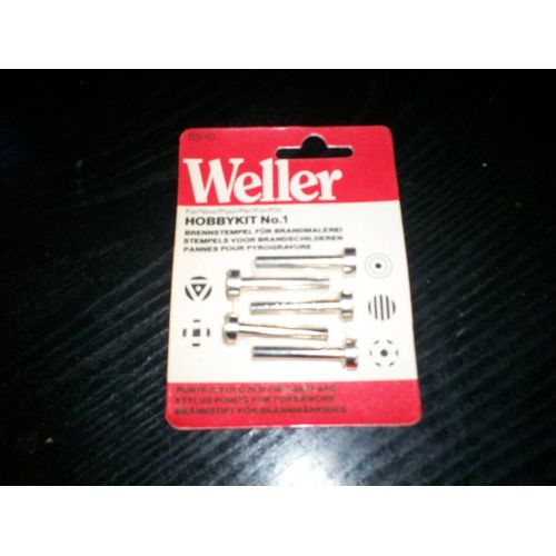 5 Pannes Pour Pyrogravure Weller Hobbykit N°1 Bs-10