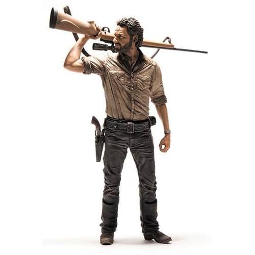 The Walking Dead Figurine Deluxe Rick Grimes 25 Cm