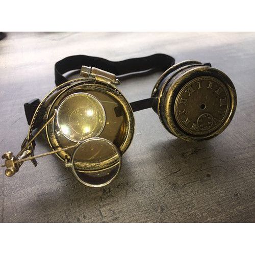 Accessoires Costume Lunettes Protection Goggles Aviateur Motard Punk Steampunk Antique Gothique Rétro Vintage Anime Mode Cosplay Déguisements Paris
